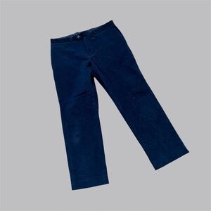Lauren Ralph Lauren Pants Men 36x29 Navy Blue Classic Straight Corduroy Trousers